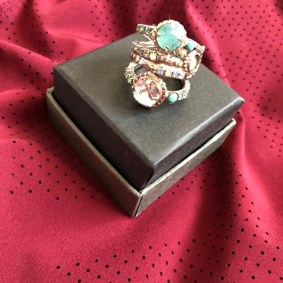 Sorrelli Blue and Silver Rings Collection - Picture 11 of 11